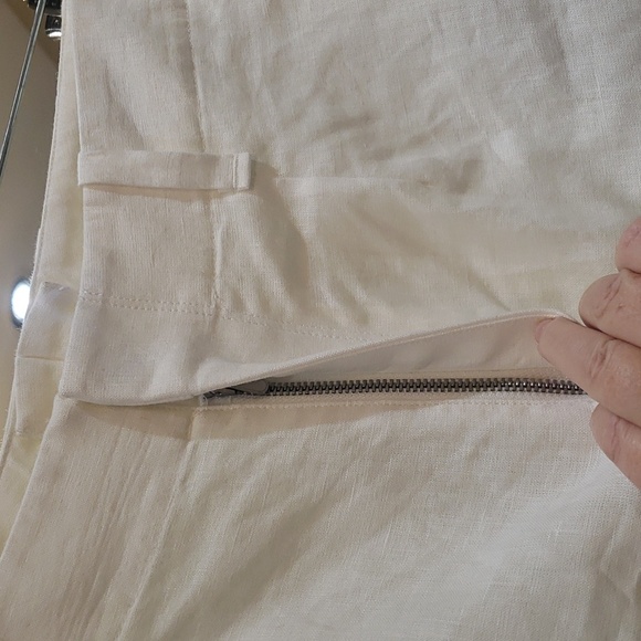 Nwt Rag and Bone off white linnen pants 30 - Picture 6 of 15